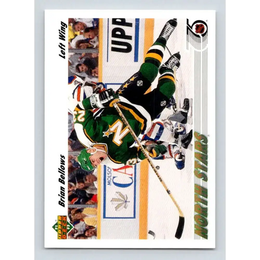 1991-92 Upper Deck #236 Brian Bellows NM-MT Minnesota North Stars Hockey Card - Hockey Card Single