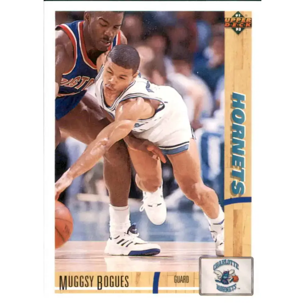 1991-92 Upper Deck #242 Muggsy Bogues NM-MT Charlotte Hornets Basketball Card - Basketball Card Single