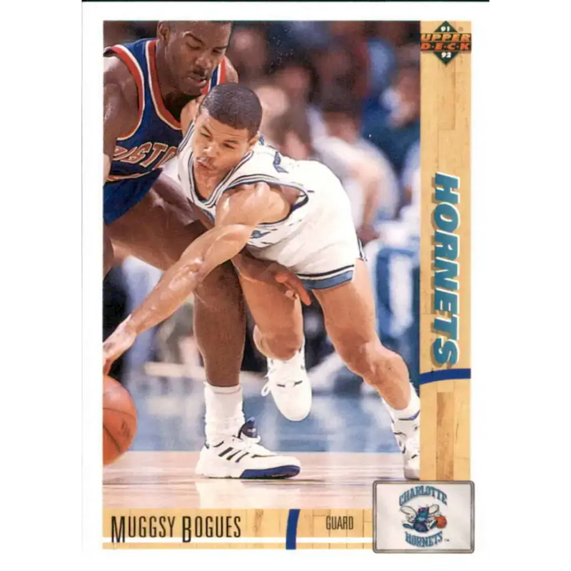 1991-92 Upper Deck #242 Muggsy Bogues NM-MT Charlotte Hornets Basketball Card - Basketball Card Single