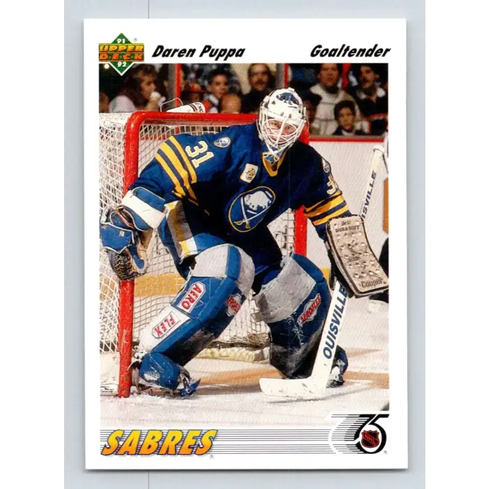 1991-92 Upper Deck #248 Daren Puppa NM-MT Hockey Card - Hockey Card Single