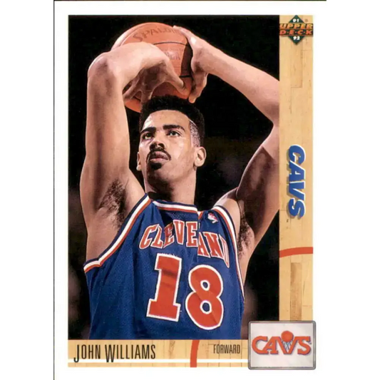 1991-92 Upper Deck #249 John Williams NM-MT Cleveland Cavaliers Basketball Card - Basketball Card Single