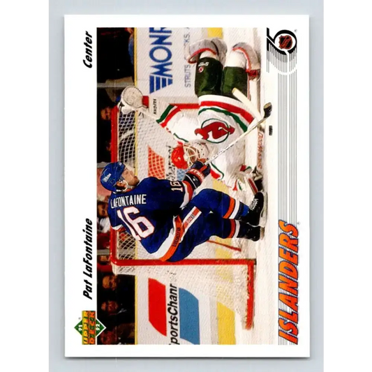 1991-92 Upper Deck #253 Pat LaFontaine NM-MT Hockey Card - Hockey Card Single