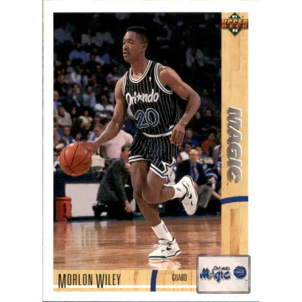 1991-92 Upper Deck #26 Morlon Wiley NM-MT Orlando Magic Basketball Card - Basketball Card Single