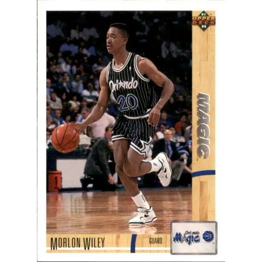 1991-92 Upper Deck #26 Morlon Wiley NM-MT Orlando Magic Basketball Card - Basketball Card Single