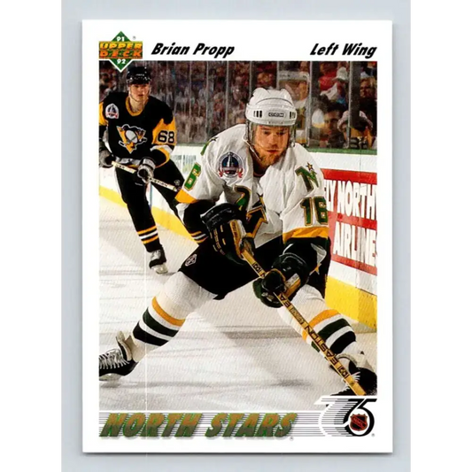 1991-92 Upper Deck #260 Brian Propp NM-MT Minnesota North Stars Hockey Card - Hockey Card Single