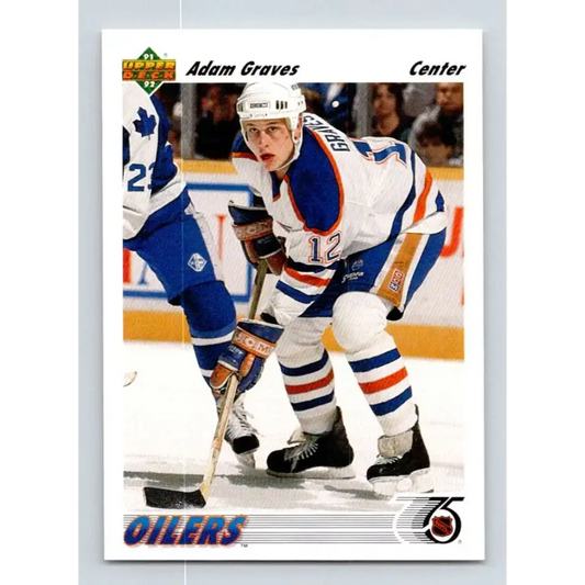 1991-92 Upper Deck #268 Adam Graves NM-MT Hockey Card - Hockey Card Single