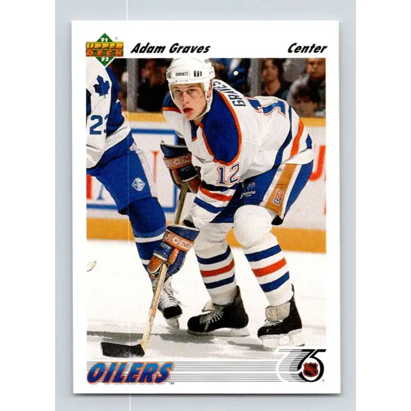 1991-92 Upper Deck #268 Adam Graves NM-MT Hockey Card - Hockey Card Single