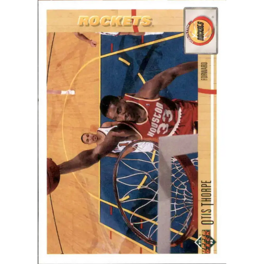 1991-92 Upper Deck #271 Otis Thorpe NM-MT Houston Rockets Basketball Card - Basketball Card Single