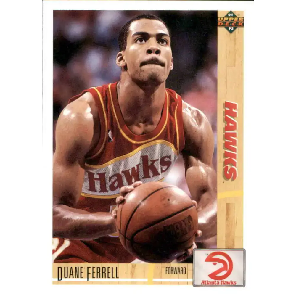 1991-92 Upper Deck #274 Duane Ferrell NM-MT Atlanta Hawks Basketball Card - Basketball Card Single