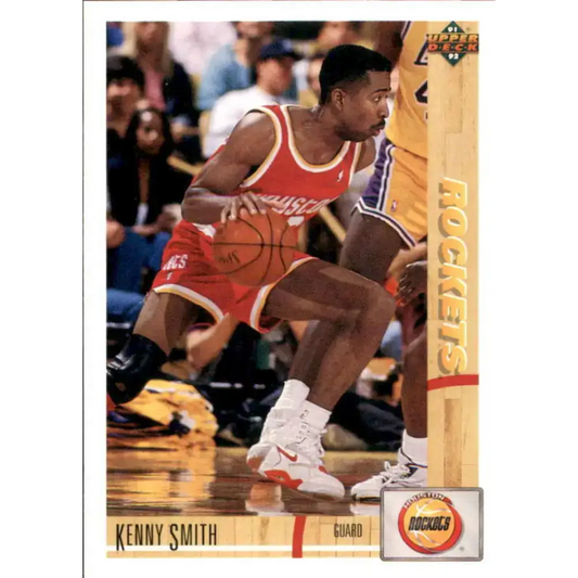 1991-92 Upper Deck #276 Kenny Smith NM-MT Houston Rockets Basketball Card - Basketball Card Single