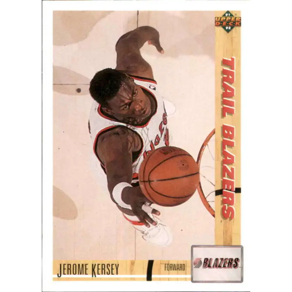 1991-92 Upper Deck #277 Jerome Kersey NM-MT Portland Trail Blazers Basketball Card - Basketball Card Single