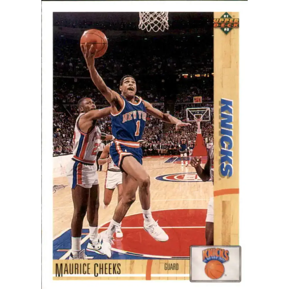 1991-92 Upper Deck #281 Maurice Cheeks NM-MT New York Knicks Basketball Card - Basketball Card Single