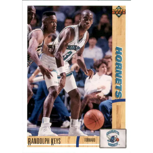 1991-92 Upper Deck #285 Randolph Keys NM-MT Charlotte Hornets Basketball Card - Basketball Card Single