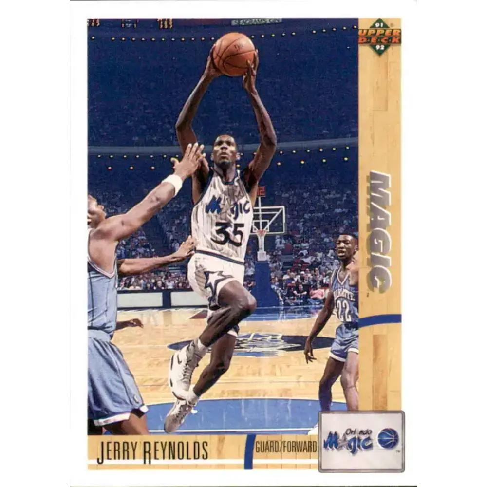 1991-92 Upper Deck #286 Jerry Reynolds NM-MT Orlando Magic Basketball Card - Basketball Card Single