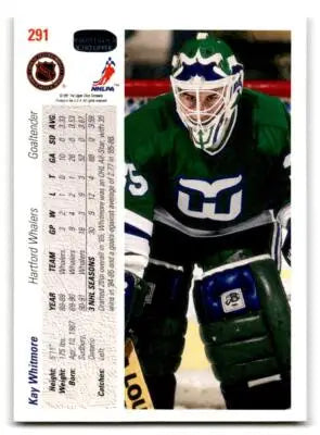 1991-92 Upper Deck #291 Kay Whitmore - Hockey Card Single