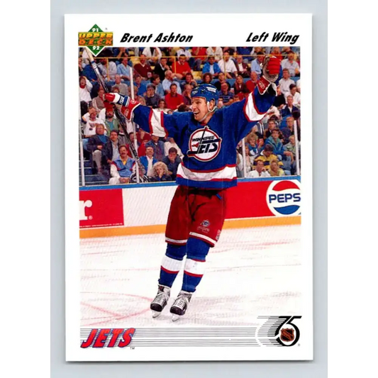 1991-92 Upper Deck #303 Brent Ashton NM-MT Hockey Card - Hockey Card Single