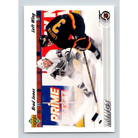 1991-92 Upper Deck #304 Brad Jones NM-MT Hockey Card - Hockey Card Single