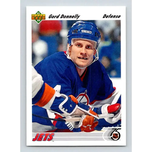 1991-92 Upper Deck #305 Gord Donnelly NM-MT Buffalo Sabres Hockey Card - Hockey Card Single