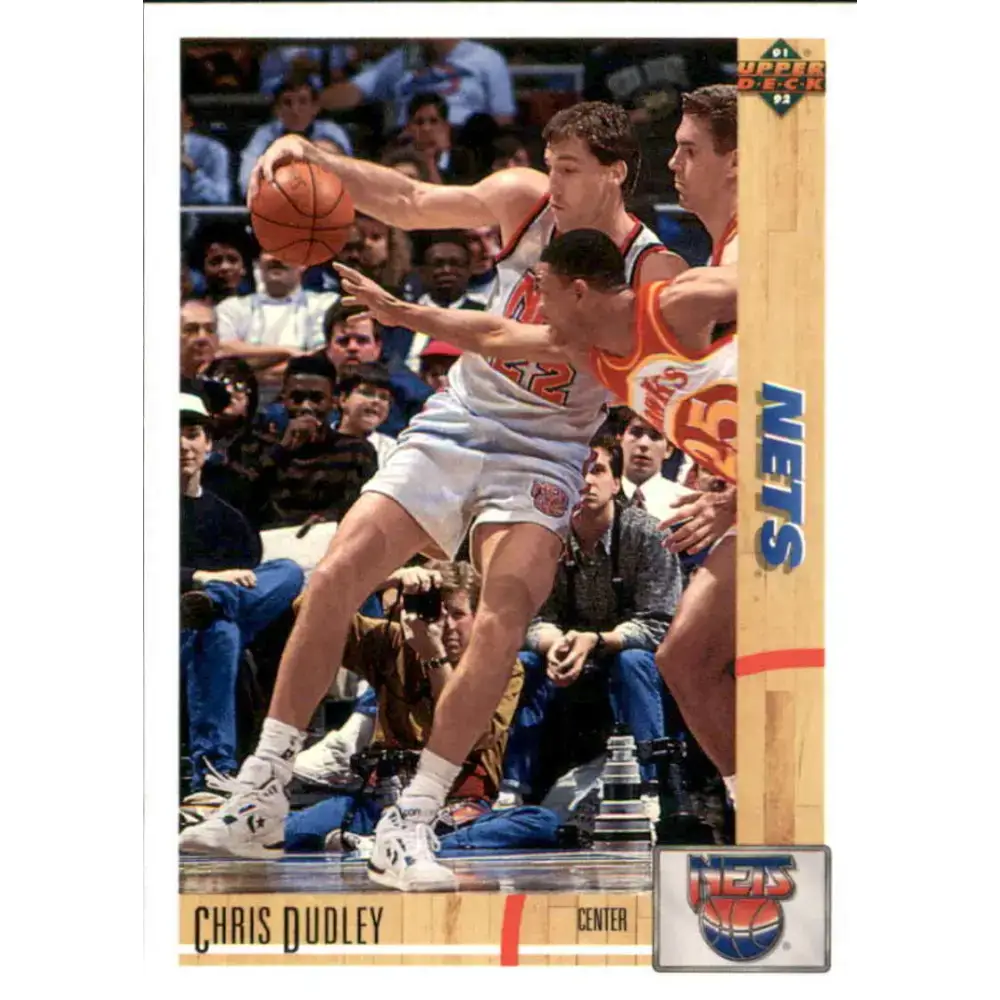 1991-92 Upper Deck #311 Chris Dudley NM-MT New Jersey Nets Basketball Card - Basketball Card Single