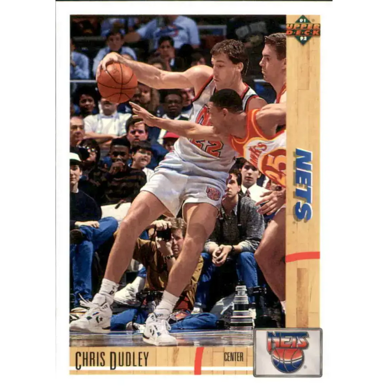 1991-92 Upper Deck #311 Chris Dudley NM-MT New Jersey Nets Basketball Card - Basketball Card Single