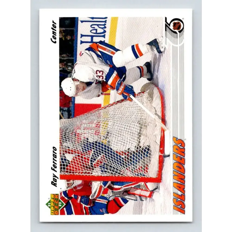 1991-92 Upper Deck #311 Ray Ferraro NM-MT New York Islanders Hockey Card - Hockey Card Single