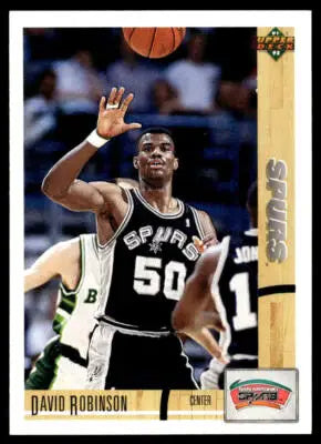 1991-92 Upper Deck #324 David Robinson - Basketball Card Single