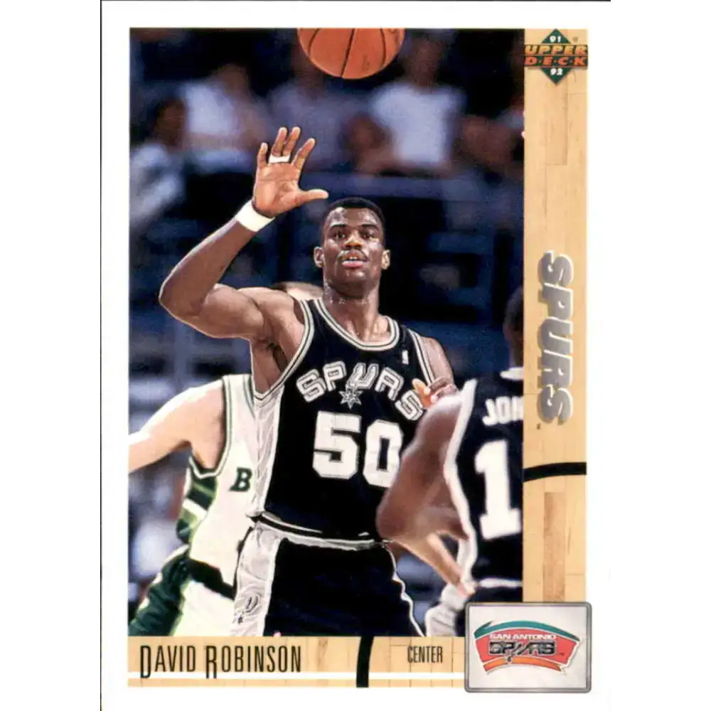 1991-92 Upper Deck #324 David Robinson NM-MT San Antonio Spurs Basketball Card - Basketball Card Single