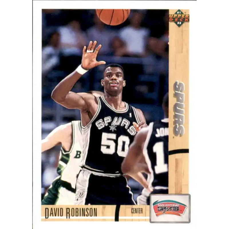 1991-92 Upper Deck #324 David Robinson NM-MT San Antonio Spurs Basketball Card - Basketball Card Single