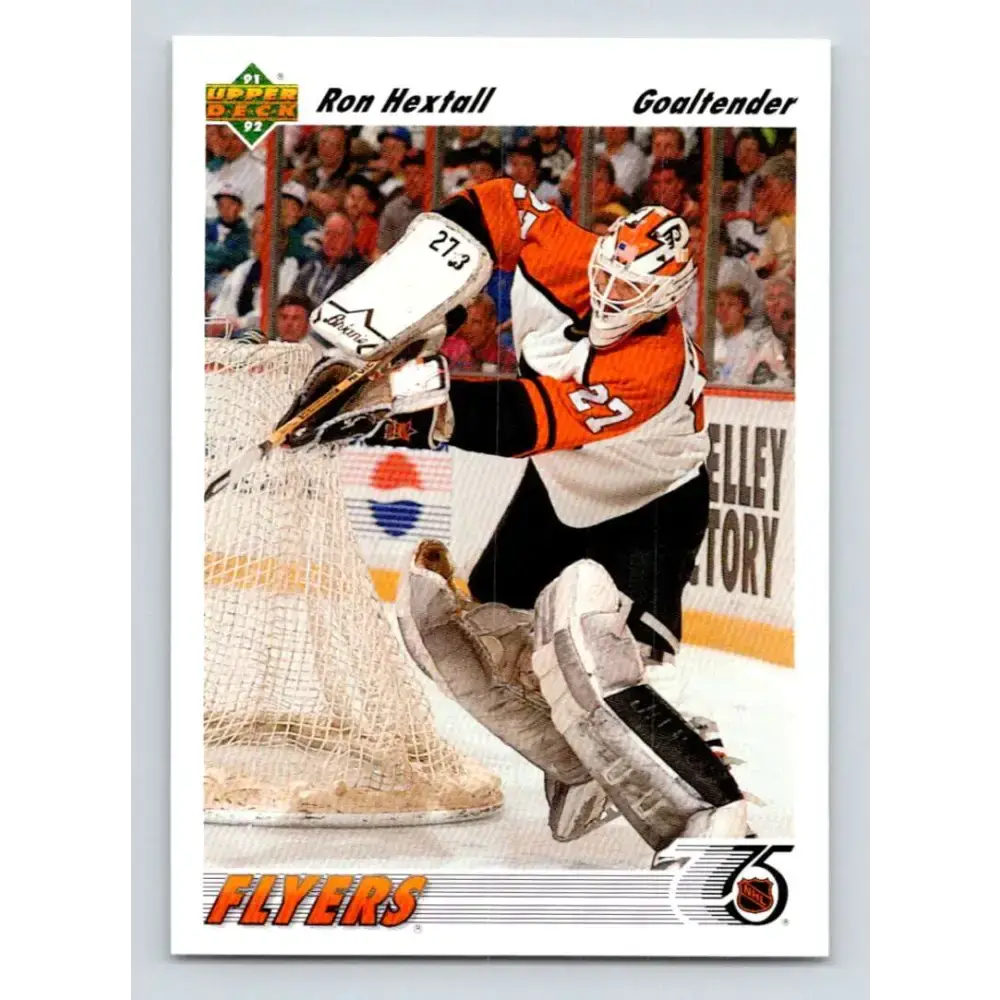 1991-92 Upper Deck #327 Ron Hextall NM-MT Philadelphia Flyers Hockey Card - Hockey Card Single