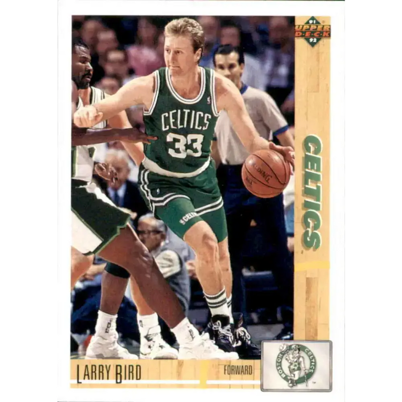 1991-92 Upper Deck #344 Larry Bird NM-MT Boston Celtics Basketball Card - Basketball Card Single