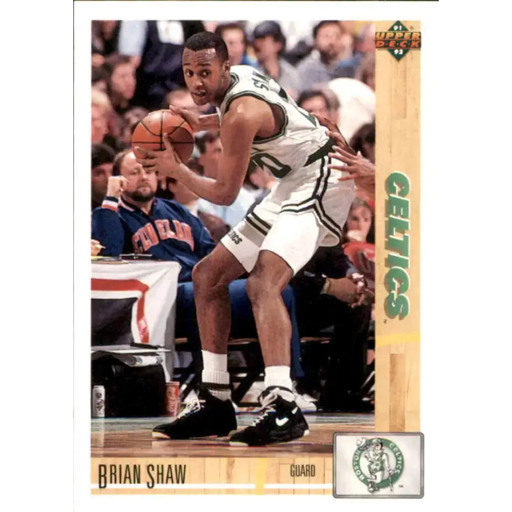 1991-92 Upper Deck #346 Brian Shaw NM-MT Boston Celtics Basketball Card - Basketball Card Single