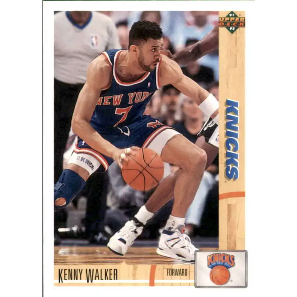 1991-92 Upper Deck #347 Kenny Walker NM-MT New York Knicks Basketball Card - Basketball Card Single