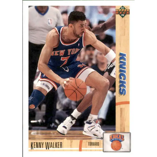 1991-92 Upper Deck #347 Kenny Walker NM-MT New York Knicks Basketball Card - Basketball Card Single
