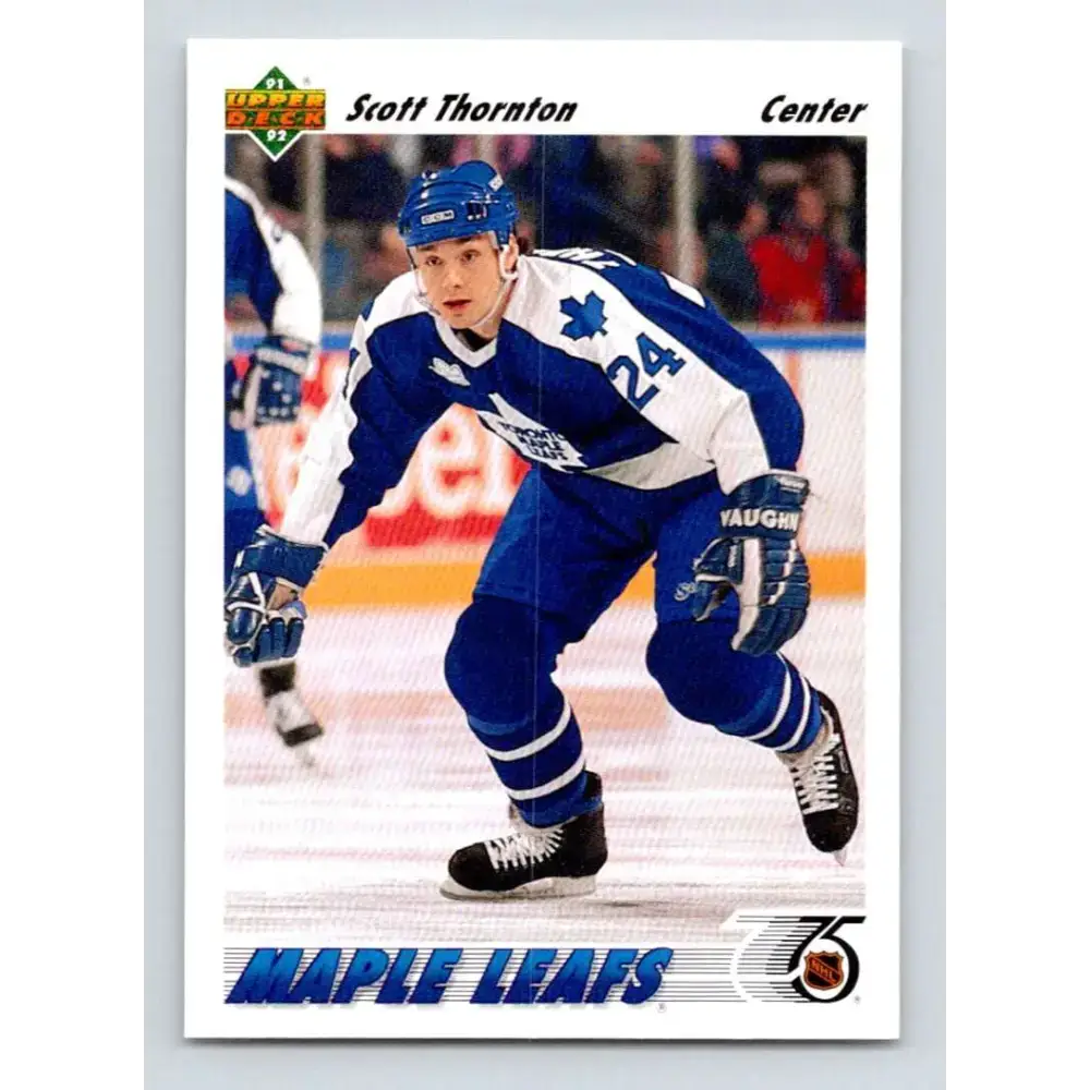 1991-92 Upper Deck #353 Scott Thornton NM-MT Hockey Card - Hockey Card Single