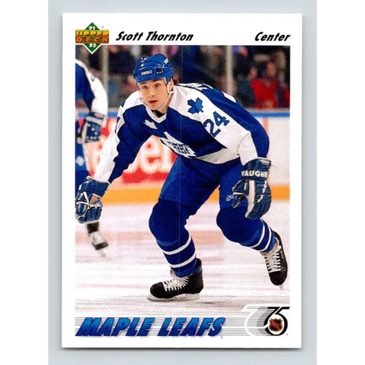 1991-92 Upper Deck #353 Scott Thornton NM-MT Hockey Card - Hockey Card Single