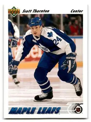 1991-92 Upper Deck #353b Scott Thornton - Hockey Card Single