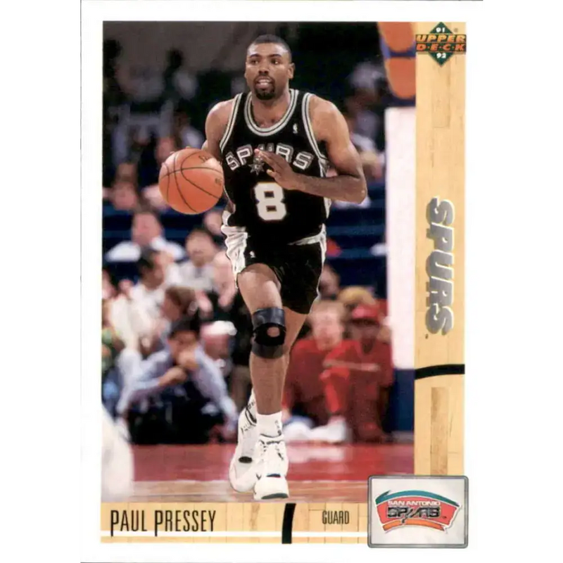 1991-92 Upper Deck #359 Paul Pressey NM-MT San Antonio Spurs Basketball Card - Basketball Card Single