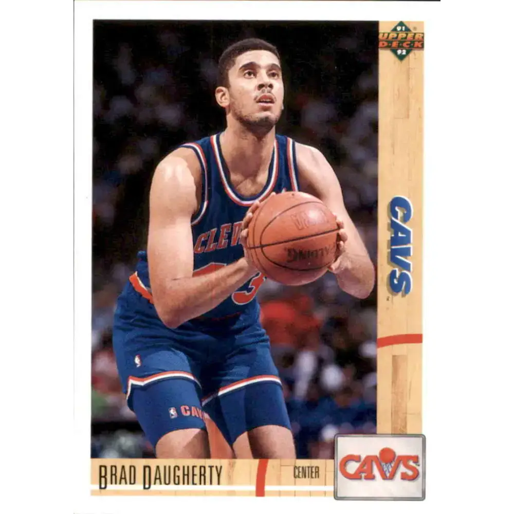 1991-92 Upper Deck #364 Brad Daugherty NM-MT Cleveland Cavaliers Basketball Card - Basketball Card Single