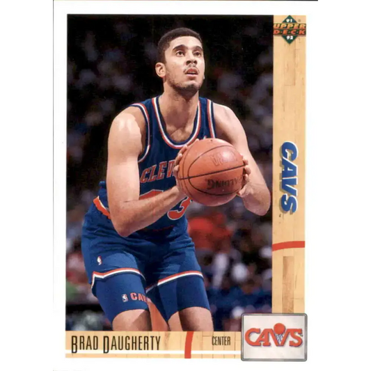1991-92 Upper Deck #364 Brad Daugherty NM-MT Cleveland Cavaliers Basketball Card - Basketball Card Single