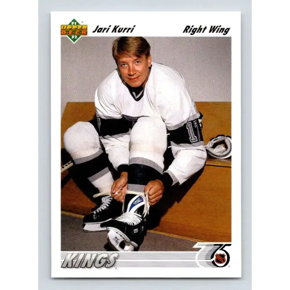 1991-92 Upper Deck #366 Jari Kurri NM-MT Hockey Card - Hockey Card Single