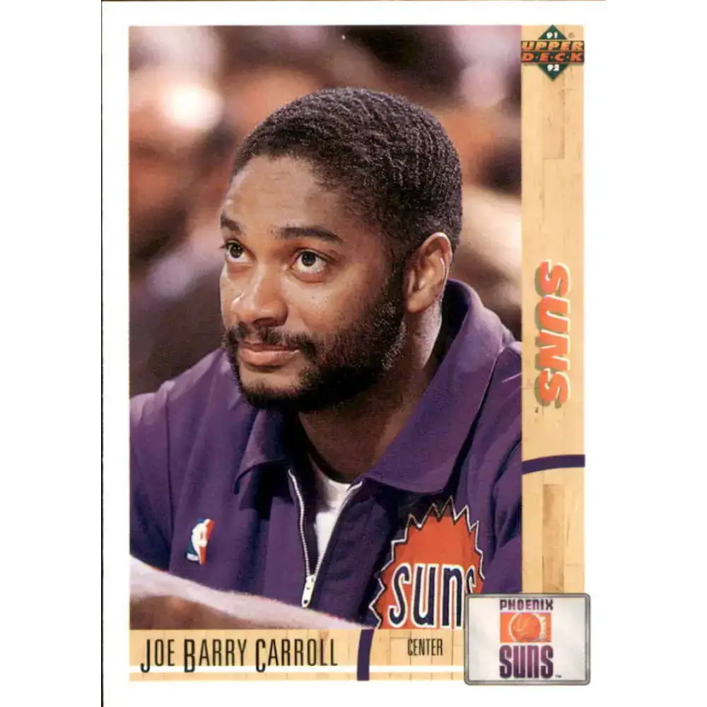 1991-92 Upper Deck #373 Joe Barry Carroll NM-MT Phoenix Suns Basketball Card - Basketball Card Single