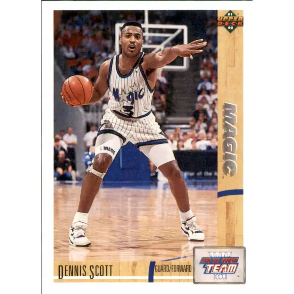 1991-92 Upper Deck #38 Dennis Scott ART NM-MT Orlando Magic Basketball Card - Basketball Card Single