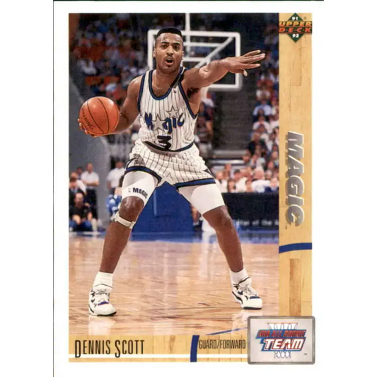 1991-92 Upper Deck #38 Dennis Scott ART NM-MT Orlando Magic Basketball Card - Basketball Card Single