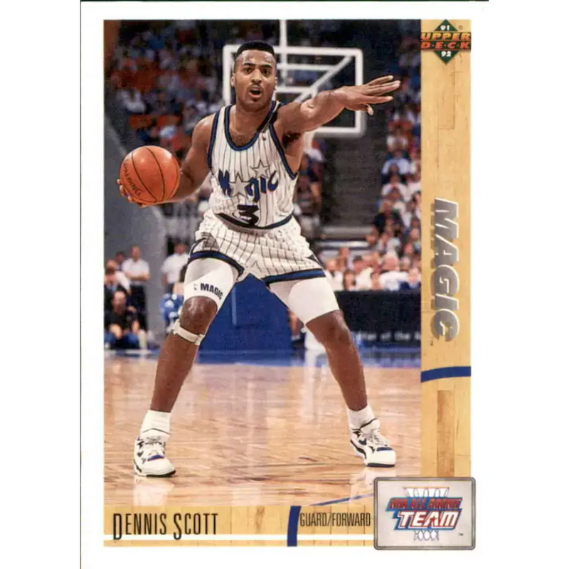 1991-92 Upper Deck #38 Dennis Scott ART NM-MT Orlando Magic Basketball Card - Basketball Card Single