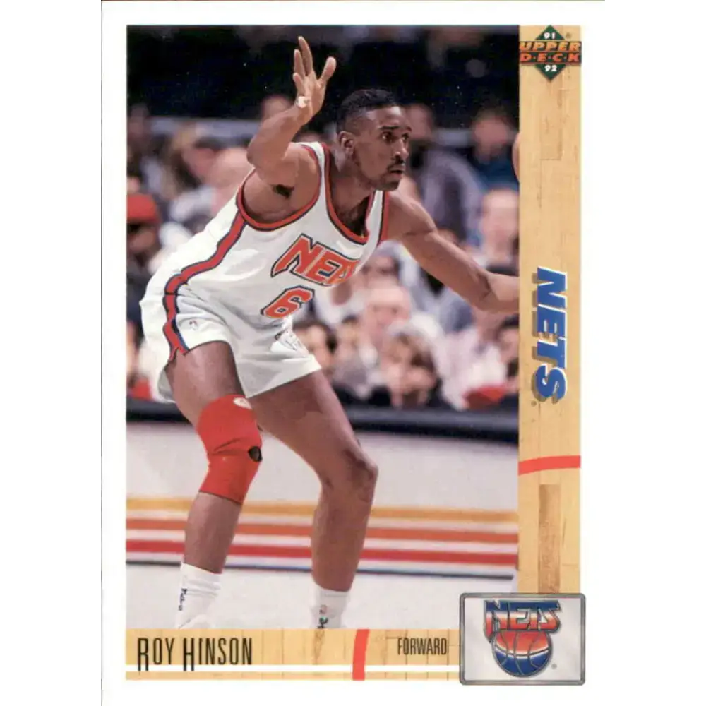 1991-92 Upper Deck #389 Roy Hinson NM-MT New Jersey Nets Basketball Card - Basketball Card Single