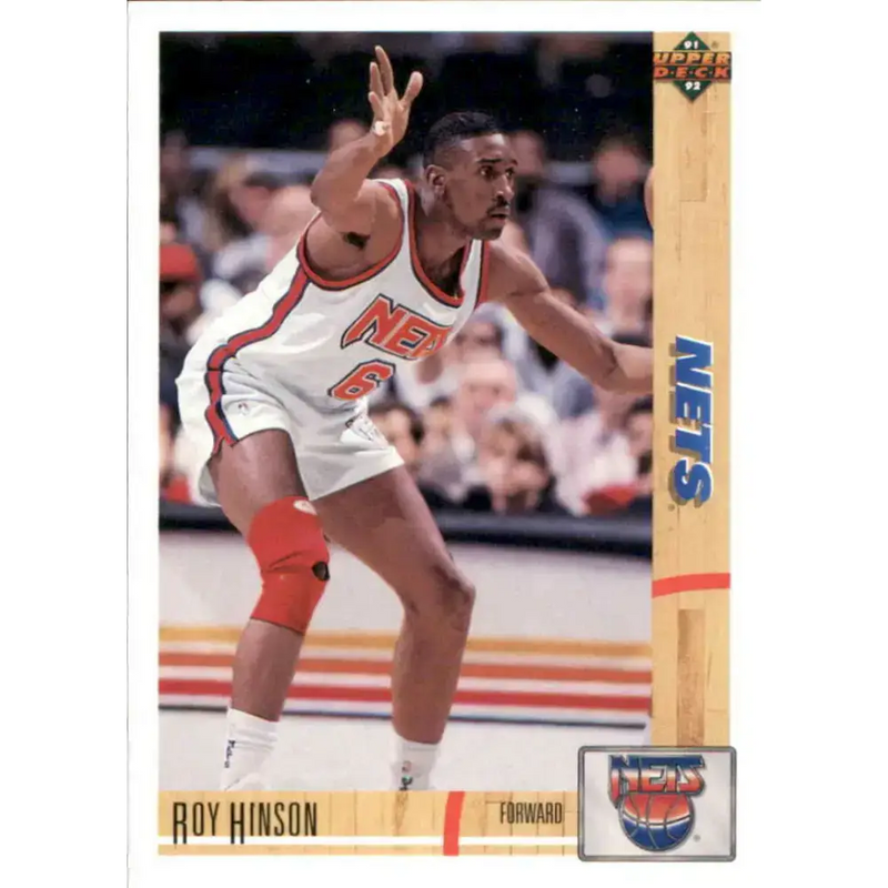 1991-92 Upper Deck #389 Roy Hinson NM-MT New Jersey Nets Basketball Card - Basketball Card Single