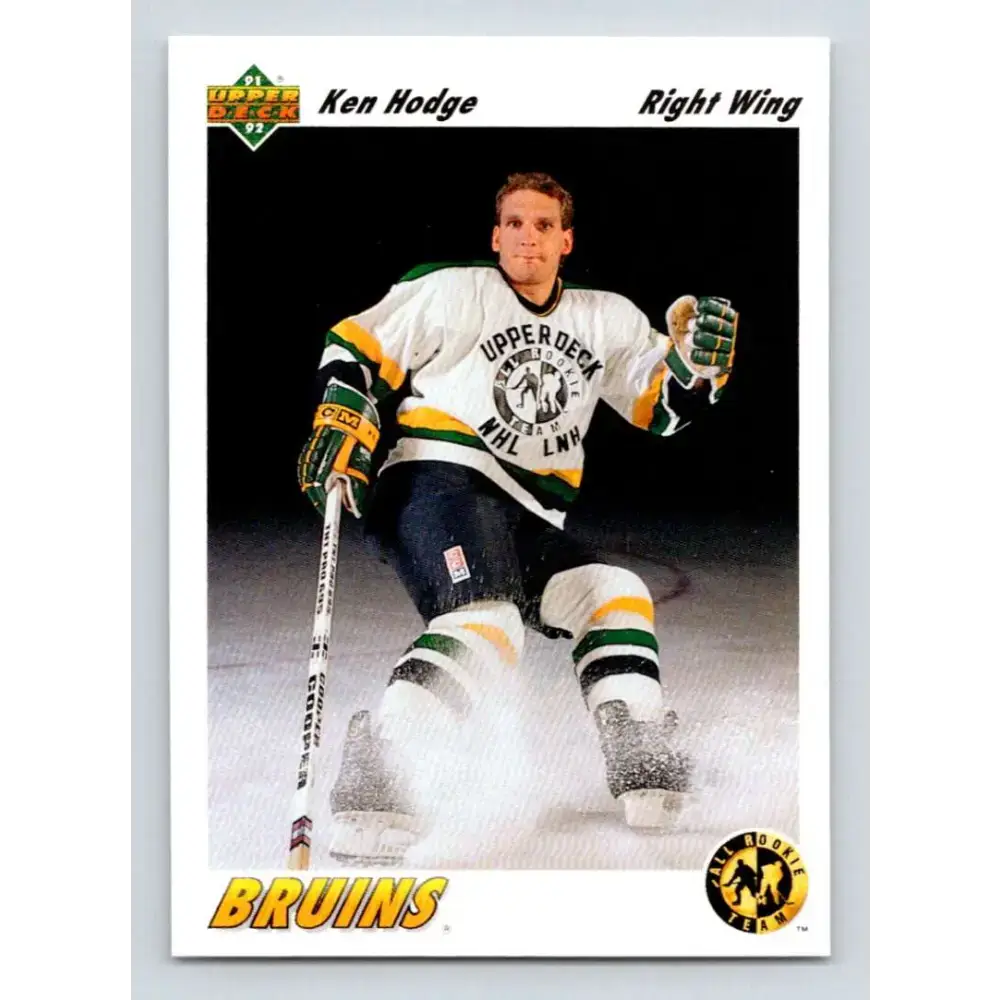 1991-92 Upper Deck #41 Ken Hodge Jr. ART NM-MT Boston Bruins Hockey Card - Hockey Card Single