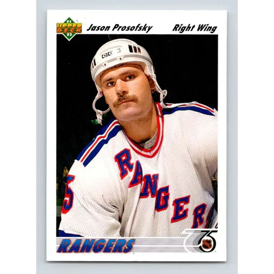 1991-92 Upper Deck #432 Jason Prosofsky NM-MT Hockey Card - Hockey Card Single