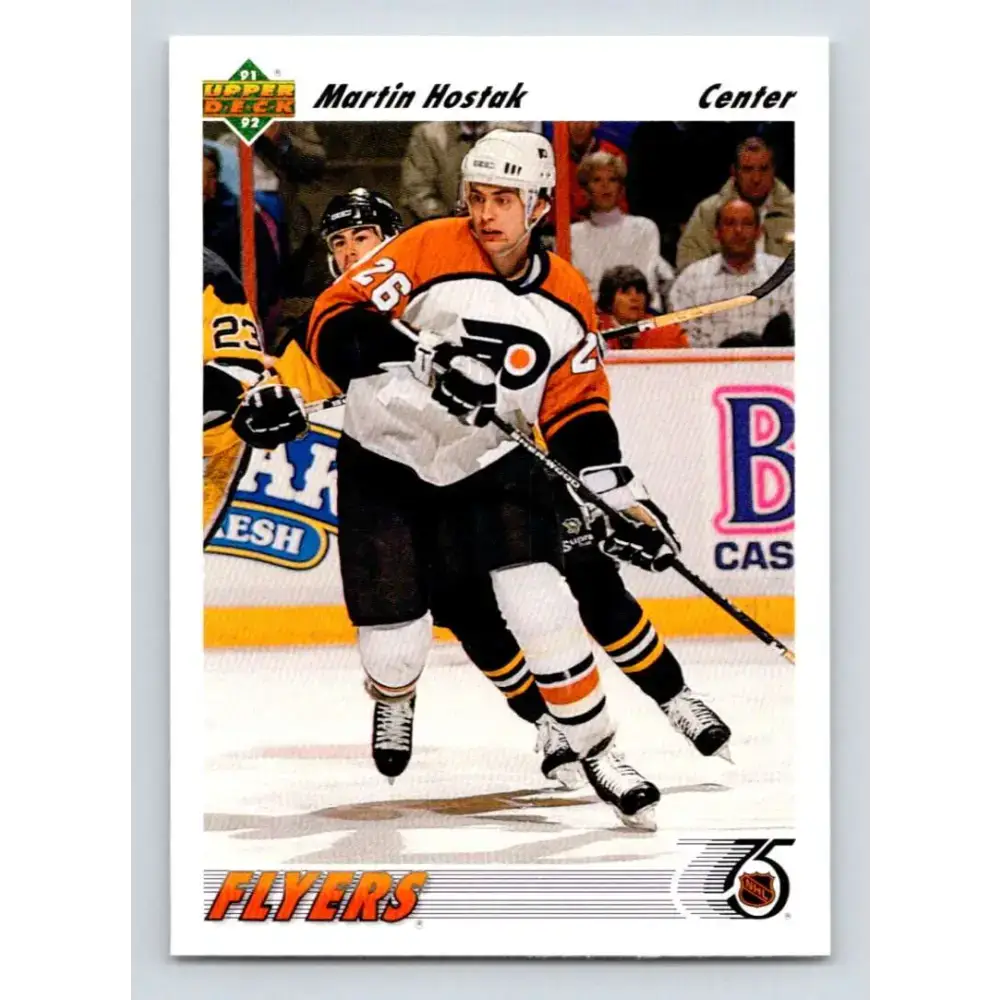 1991-92 Upper Deck #473 Martin Hostak NM-MT Philadelphia Flyers Hockey Card - Hockey Card Single