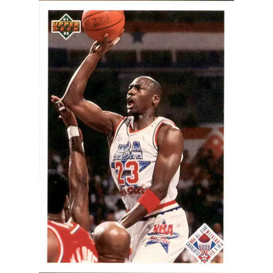 1991-92 Upper Deck #48 Michael Jordan AS CL NM-MT Chicago Bulls Basketball Card